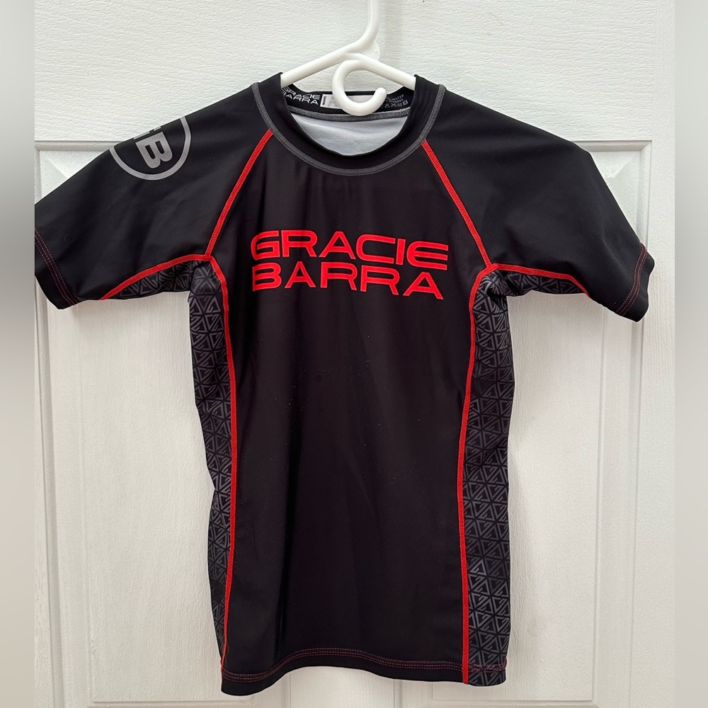 Gracie Barra kids rashguard.